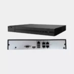 4 منافذ PoE لتوصيل الكاميرات مباشرة بدون سويتش