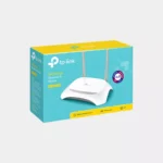 راوتر ومقوي إشارة تي بي لينك TL-WR840N لتقوية الواي فاي للكاميرات.