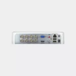 مسجل HiLook DVR-108G-M1 أبيض صغير الحجم مع منافذ HDMI وVGA وصوت كوكس.