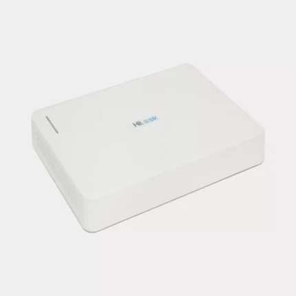 HiLook DVR‑104G‑M1 – جهاز DVR أبيض 4 قنوات صغير الحجم.