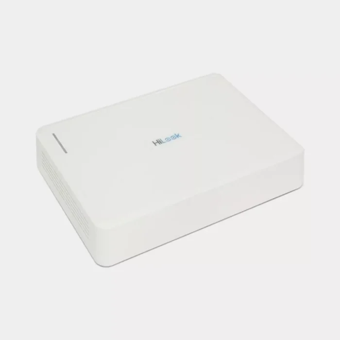 HiLook DVR‑104G‑M1 – جهاز DVR أبيض 4 قنوات صغير الحجم.