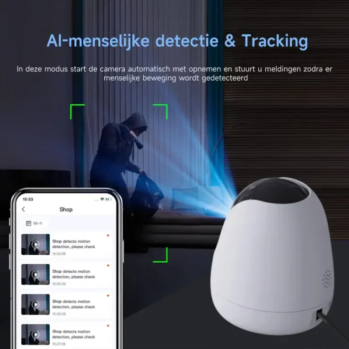 مواصفات كاميرا Tenda CP3 الأصلية 3 شهور تخزين سحابي