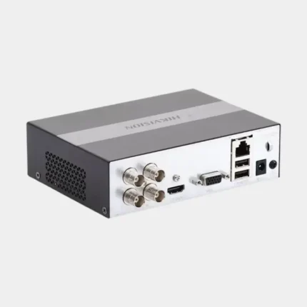 جهاز تسجيل هيكفيجن 4 قنوات eDVR بهارد SSD مدمج موديل DS-E04HGHI-B موفر للطاقة بحجم صغير
