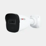 زاوية جانبية توضح التصميم المعدني لكاميرا المراقبة الخارجية زيرو تك 5 ميجا موديل ZTXB-EG5M، المقاومة للماء والأتربة بمعيار IP67 - الرؤية الذكية.